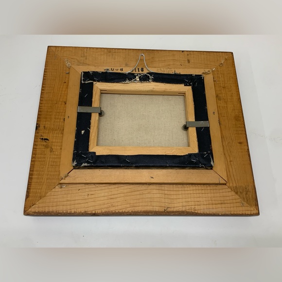 Vtg Original Oil on Canvas Wooden Framed L Habady Still Life Painting - Picture 11 of 13